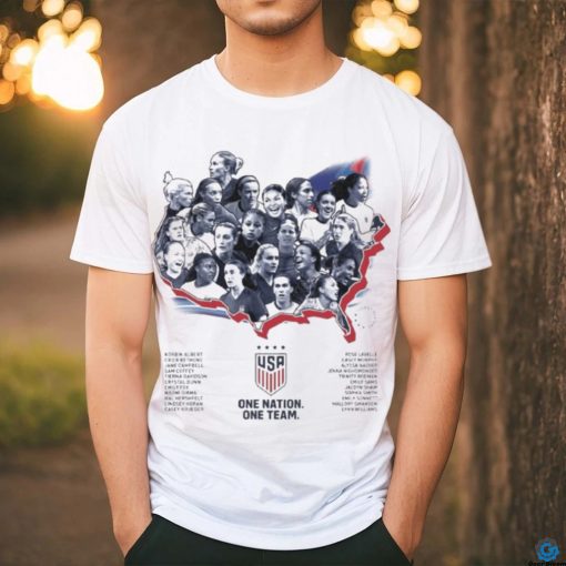 USWNT 2024 Road To Paris – One Nation One Team Shirt