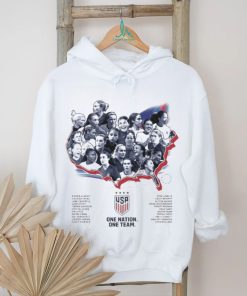 USWNT 2024 Road To Paris – One Nation One Team Shirt