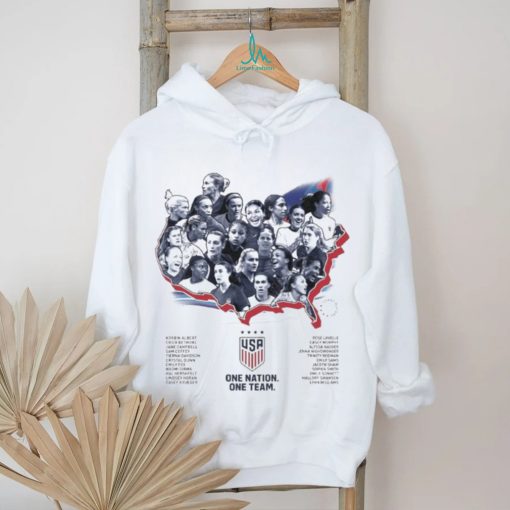 USWNT 2024 Road To Paris – One Nation One Team Shirt