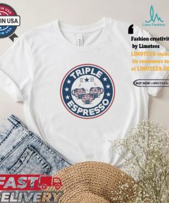 USWNT Triple Espresso American flag 2024 logo shirt