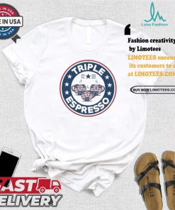 USWNT Triple Espresso American flag 2024 logo shirt