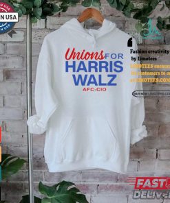 Unions For Harris Walz Afl Cio Shirt