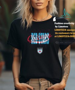 Unisex Chicago Red Stars Splatter T Shirt