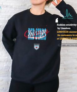 Unisex Chicago Red Stars Splatter T Shirt