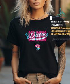 Unisex San Diego Wave Splatter T Shirt
