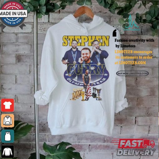 United States Olympic Team Stephen Curry 2024 T Shirt
