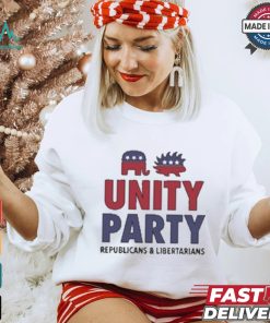 Unity Party Republicans And Libertarians T shirt