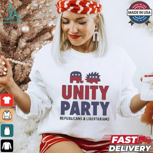 Unity Party Republicans And Libertarians T shirt