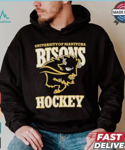 University Of Manitoba Bisous Hockey 2024 T shirt