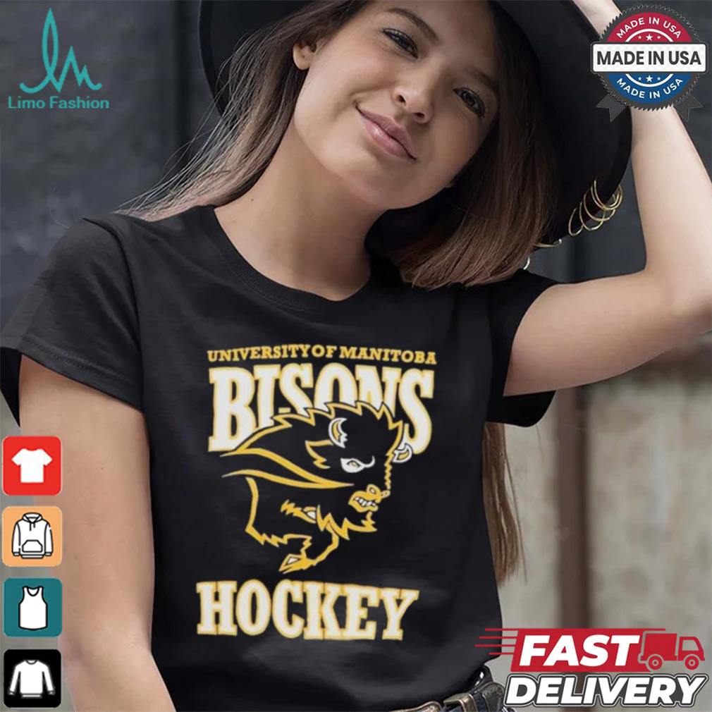 University Of Manitoba Bisous Hockey 2024 T shirt University Of Manitoba Bisous Hockey 2024 T shirt