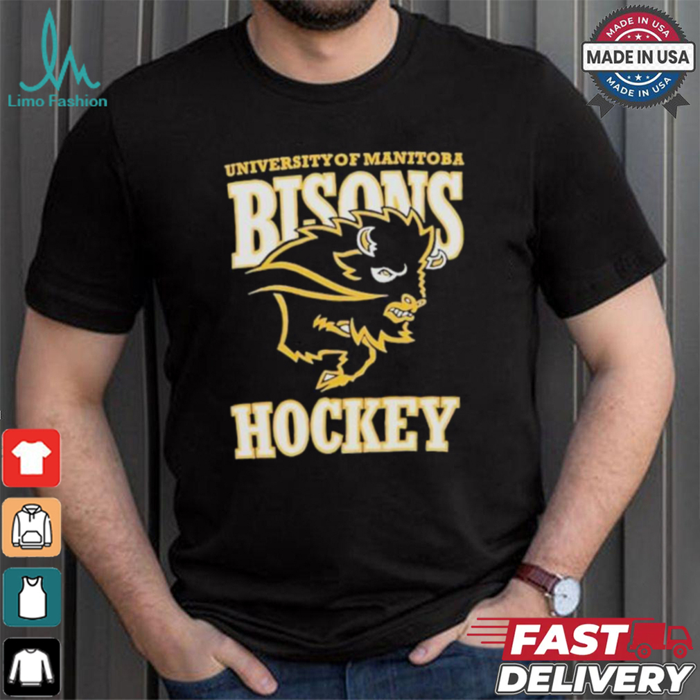 University Of Manitoba Bisous Hockey 2024 T shirt University Of Manitoba Bisous Hockey 2024 T shirt
