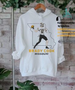 University of Missouri Mizzou Football Brady Cook State Star Pose shirt