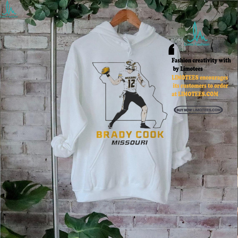 University of Missouri Mizzou Football Brady Cook State Star Pose shirt University of Missouri Mizzou Football Brady Cook State Star Pose shirt
