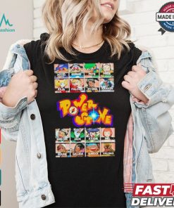 Unrooolie Power Stone Characters T shirt