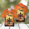 Us Marine Fighter Attack Squadron 323 (vmfa 323) “death Rattlers” Fa 18c Hornet Halloween Hawaiian Shirt