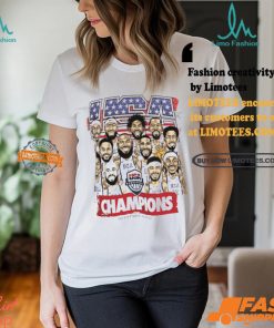 Usa Men’s Basketball 2024 Summer Olympics Gold Medal Team Caricature T shirt