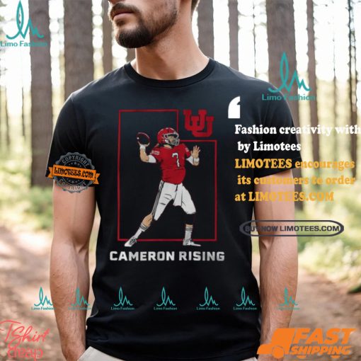 Utah Football Cameron Rising State Star Shirt