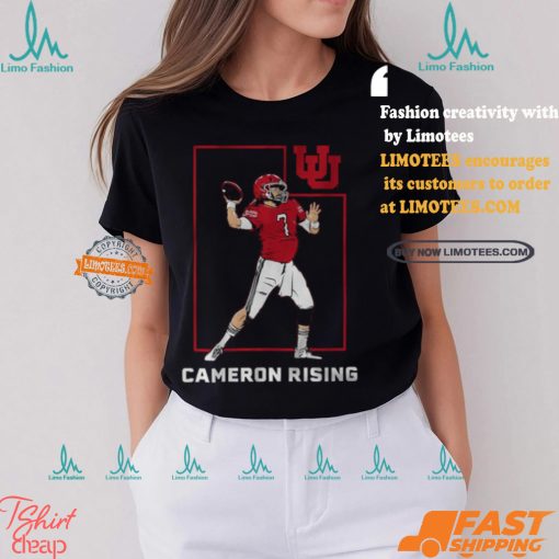 Utah Football Cameron Rising State Star Shirt
