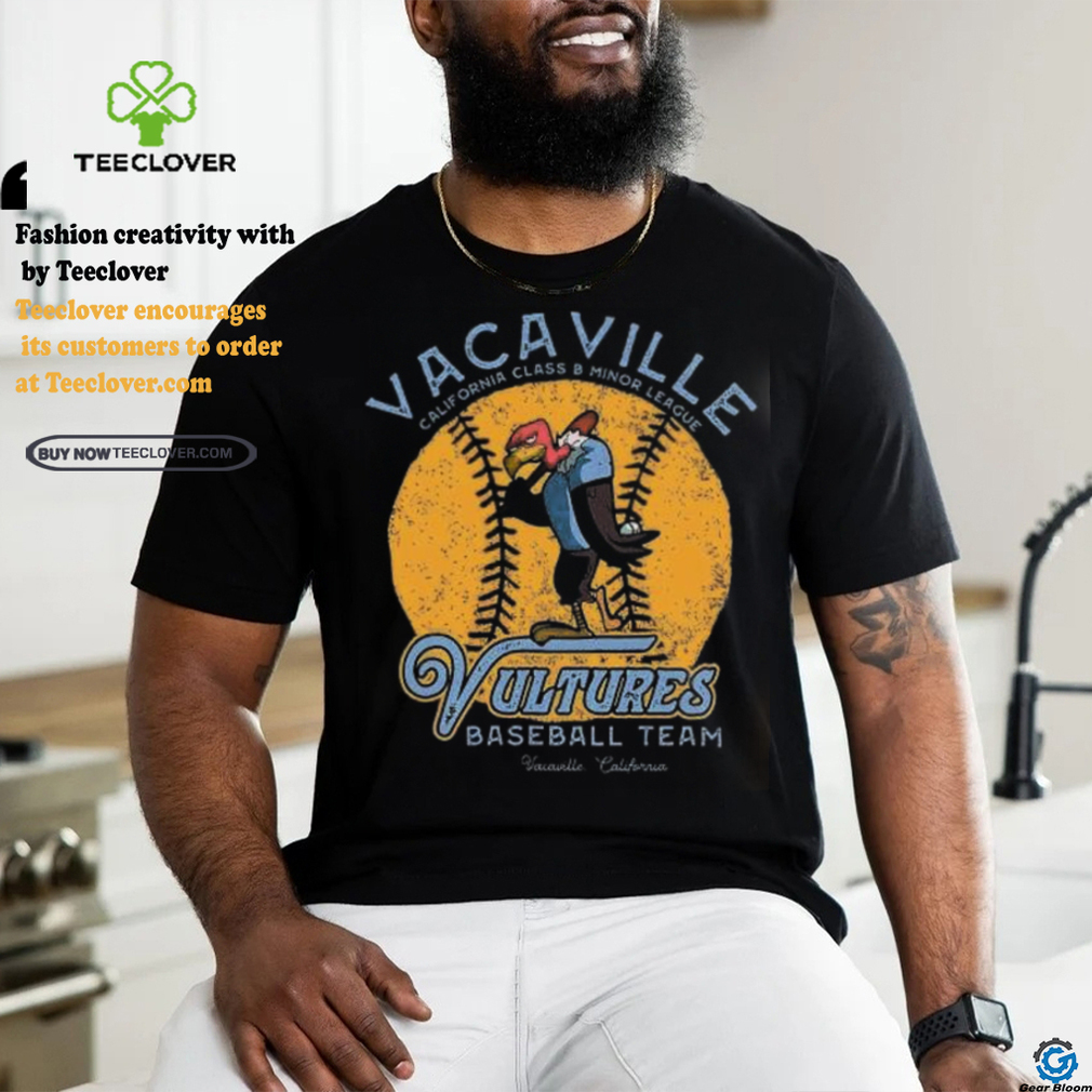 Vacaville Vultures Retro Minor League Baseball Team shirt Vacaville Vultures Retro Minor League Baseball Team shirt