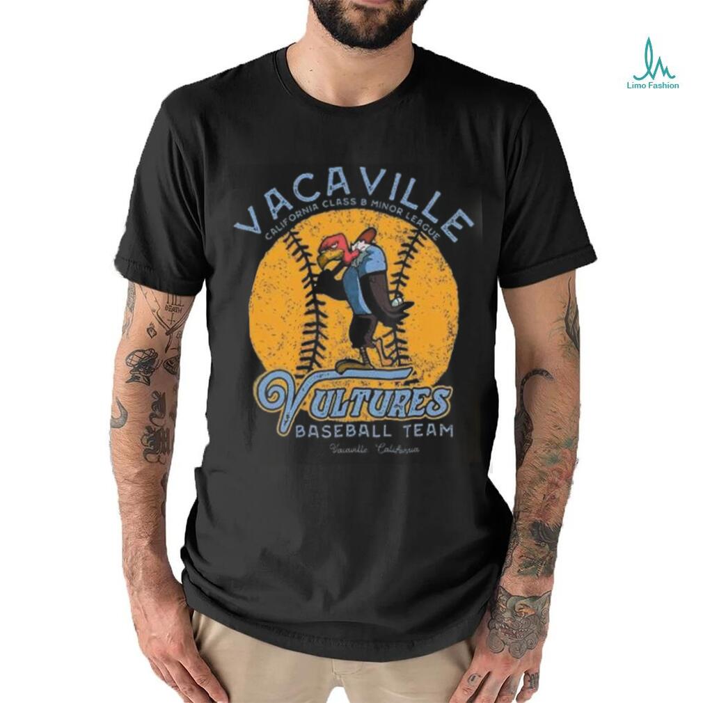 Vacaville Vultures Retro Minor League Baseball Team shirt Vacaville Vultures Retro Minor League Baseball Team shirt