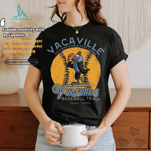 Vacaville Vultures Retro Minor League Baseball Team shirt