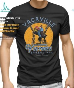 Vacaville Vultures Retro Minor League Baseball Team shirt