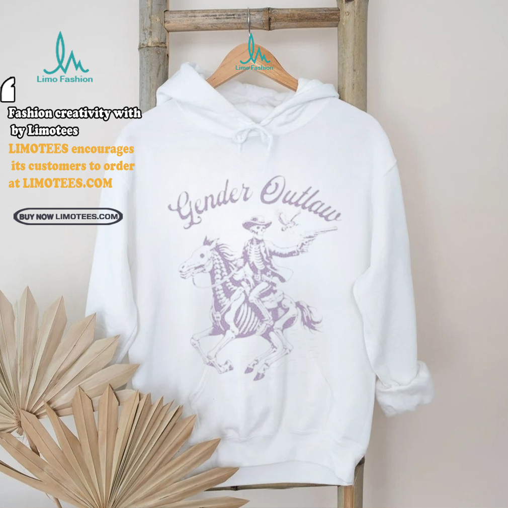 Veda Scott Wearing Gender Outlaw Pride shirt Veda Scott Wearing Gender Outlaw Pride shirt