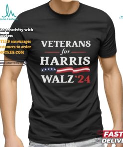 Veterans for Harris walz 2024 vote tim walz Kamala Harris T shirt