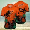 Cleveland Guardians Tropical Island Palms Hawaiian Shirt