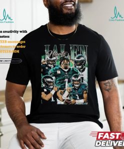 Vintage 90s Graphic Style Jalen Hurts T Shirt
