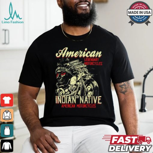 Vintage American Motorcycle Indian T Shirt