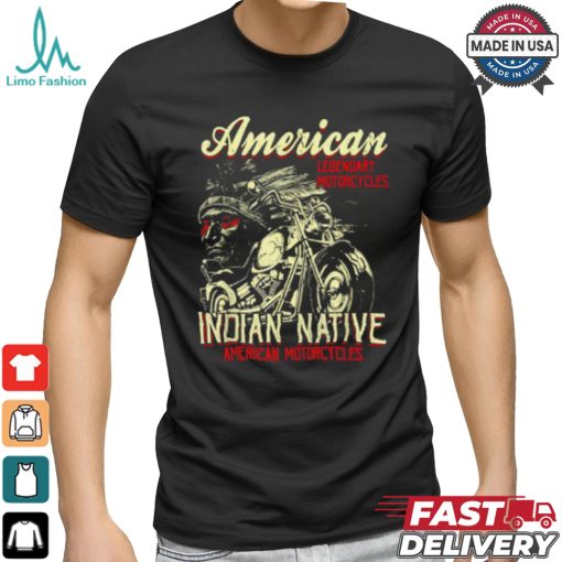 Vintage American Motorcycle Indian T Shirt