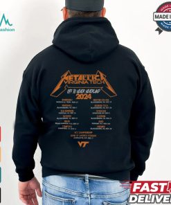 Virginia Tech Hokies Metallica Retro T Shirt