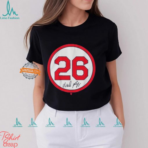 Wade Boggs Number Circle T shirt