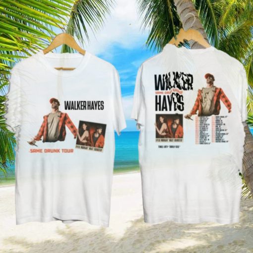 Walker Hayes Same Drunk Tour Shirt