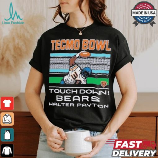 Walter Payton Chicago Bears Tecmo Bowl Retired Player shirt