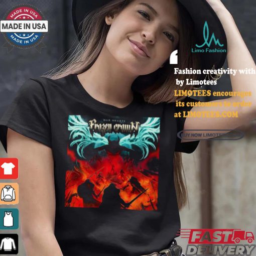 War Hearts By Frozen Crown Release On October 18th 2024 From Milan Italian Power Metal Shirt