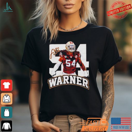 Warner 54 San Francisco 49ers Football Signature Shirt