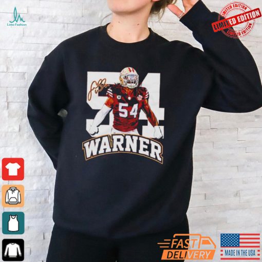 Warner 54 San Francisco 49ers Football Signature Shirt