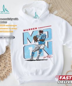 Warren Moon Houston Oilers football player signature shirt