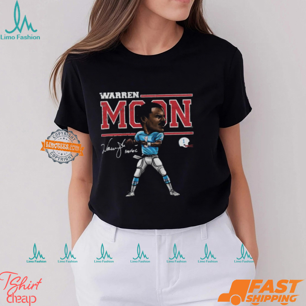 Warren moon houston cartoon shirt Warren moon houston cartoon shirt