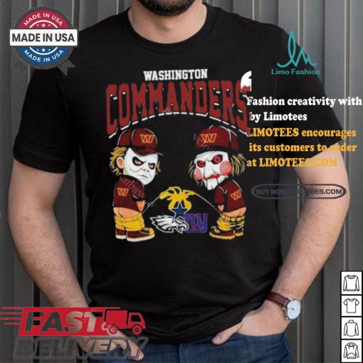 Washington Commanders NFL Halloween Peeing Funny Shirt
