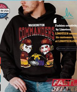 Washington Commanders NFL Halloween Peeing Funny Shirt