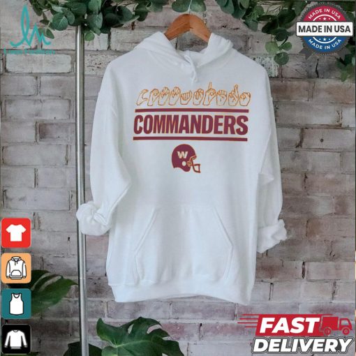 Washington Commanders The NFL ASL Collection by Love Sign Tri Blend T Shirt