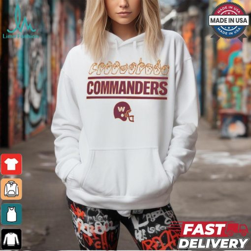 Washington Commanders The NFL ASL Collection by Love Sign Tri Blend T Shirt