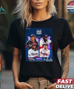 Washington Nationals vs Atlanta Braves 2024 NL East battle shirt