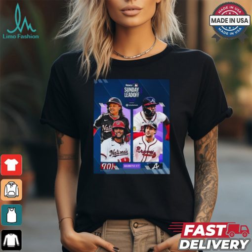 Washington Nationals vs Atlanta Braves 2024 NL East battle shirt