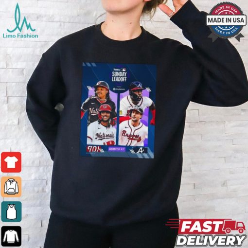 Washington Nationals vs Atlanta Braves 2024 NL East battle shirt