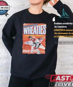 Wayne Gretzky The Great One Made With Heart Healthy Whole Grain Wheaties 2003 T Shirts