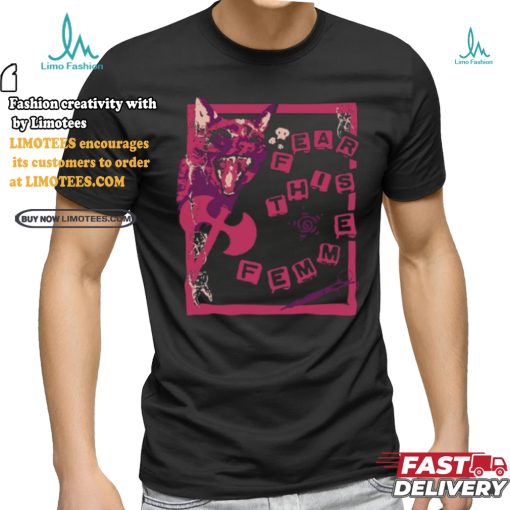 We Are Print Social Fear This Femme T Shirt